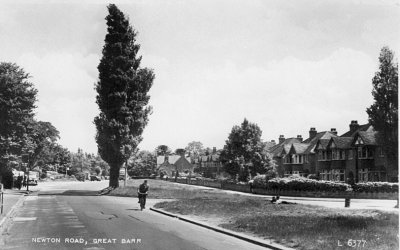 Newton Road near Red House