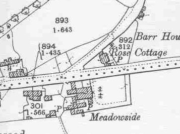 1901 Map Newton Road