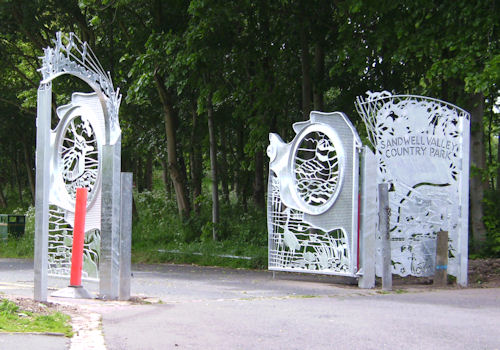 Gates at RSPB