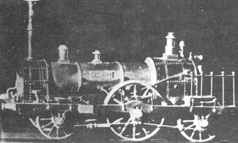 Model of "Wildfire" GNR Locomotive